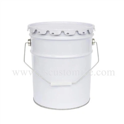 Berapa kapasitas ember cat setengah galon?